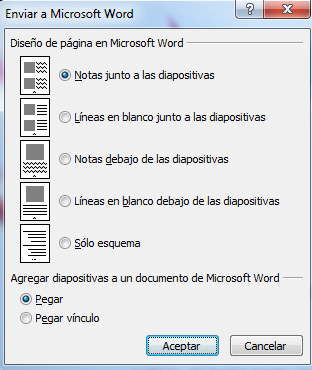 Cómo convertir una presentación de powerpoint a Word -ppt en word-